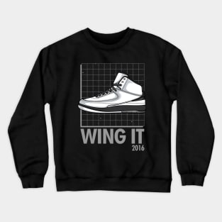 AJ 2 Retro Wing It Sneaker Crewneck Sweatshirt